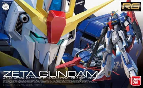 Mobile Suit Zeta Gundam Real Grade 1:144 Scale Model Kit thumbnail 1