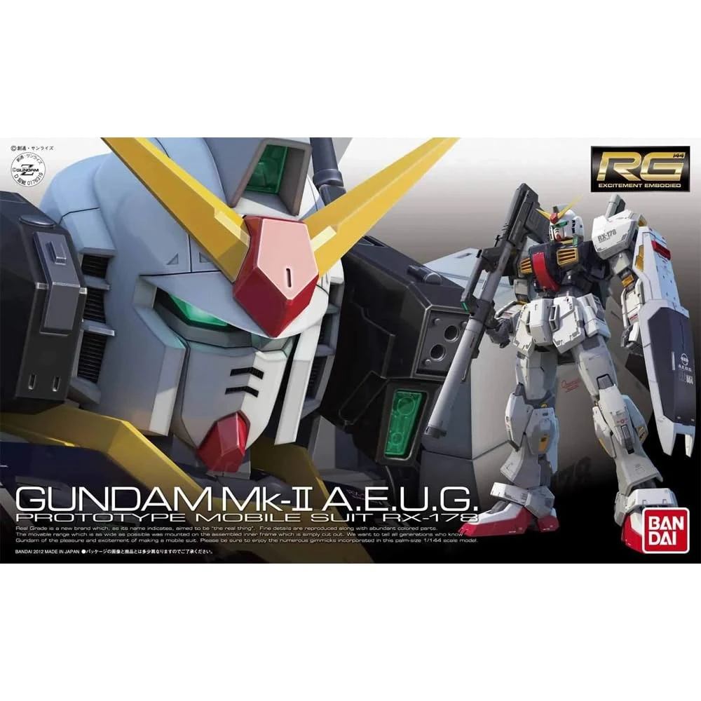 RG 1/144 RX-178 Gundam MK-II (AEUG) - Mobile Suit Zeta Gundam Model Kit
