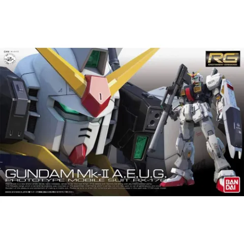 RG 1/144 RX-178 Gundam MK-II (AEUG) - Mobile Suit Zeta Gundam Model Kit thumbnail 1