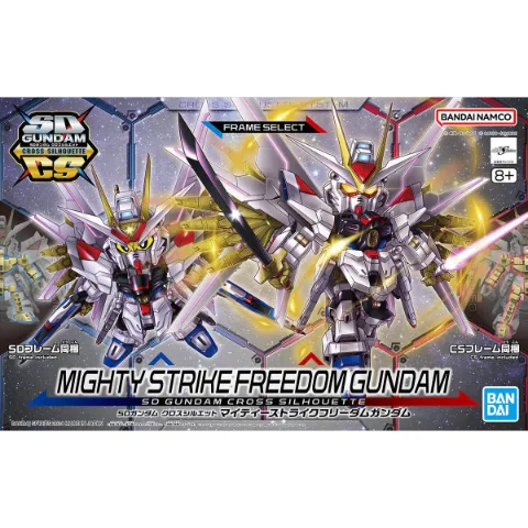 SD Gundam Cross Silhouette Mighty Strike Freedom Gundam (Gundam SEED Freedom) thumbnail 1