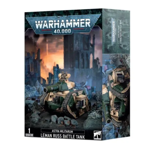 Warhammer 40,000 - Astra Militarum: Leman Russ Battle Tank thumbnail 1