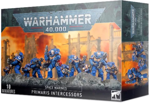 Warhammer 40,000 - Space Marines Primaris Intercessors thumbnail 1
