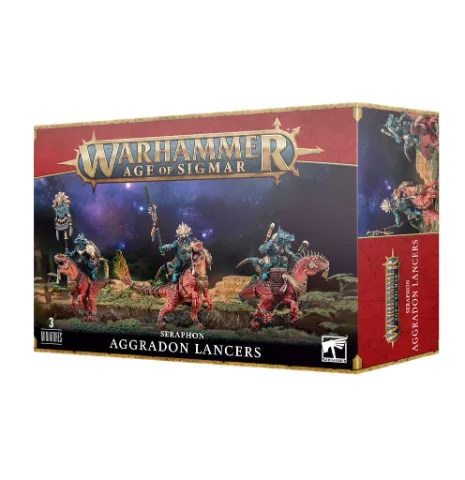 Warhammer: Age of Sigmar - Seraphon: Aggradon Lancers thumbnail 1