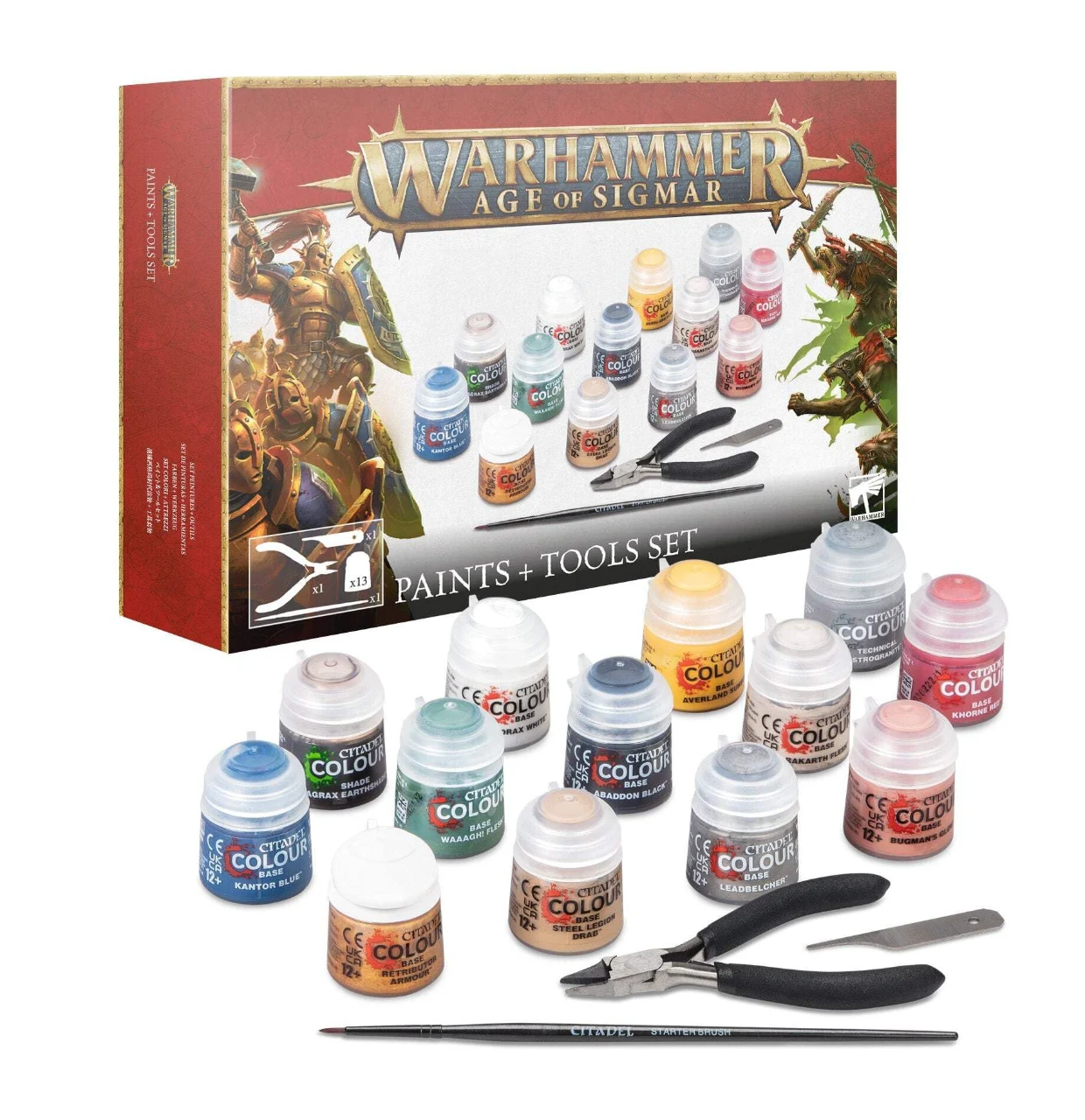 Warhammer: Age of Sigmar - Stormcast + Paint Set