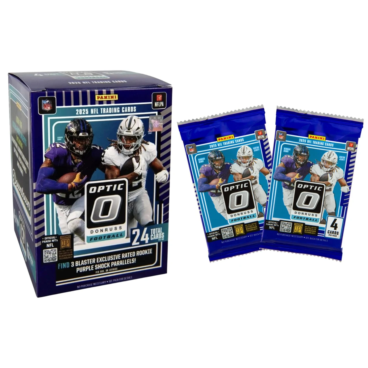Panini Donruss Optic Football 2025 NPP Exclusive Blaster