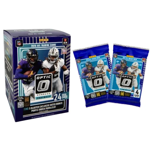 Panini Donruss Optic Football 2025 NPP Exclusive Blaster thumbnail 1