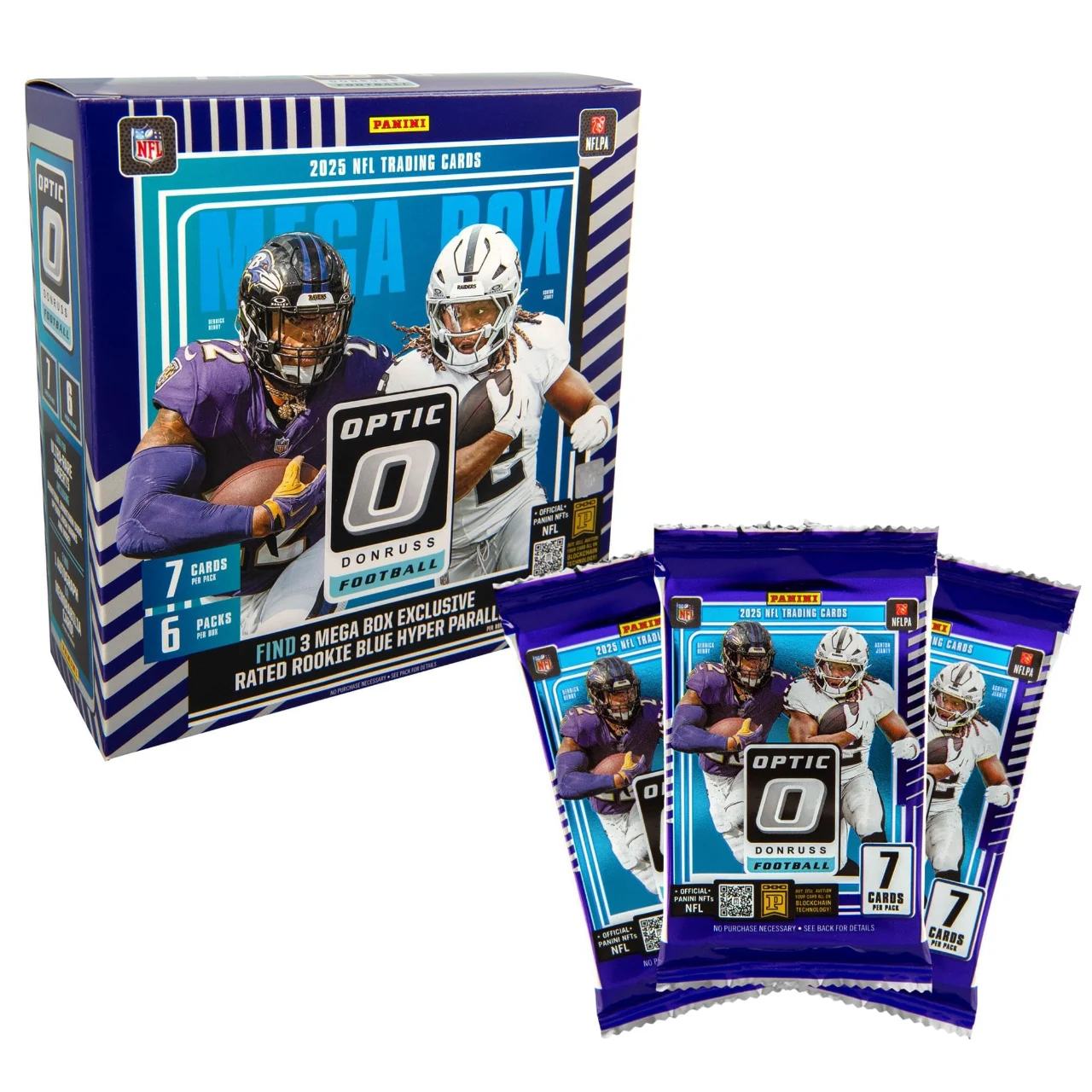 Panini Donruss Optic Football 2025 NPP Mega Box