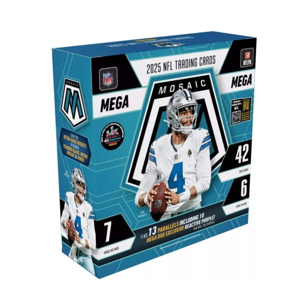 Panini Mosaic Football 2025 NPP Mega Box