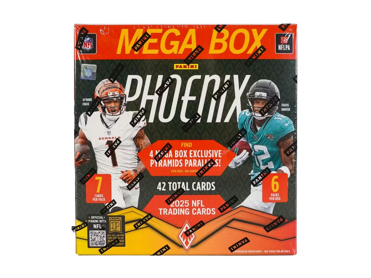 Panini Phoenix Football 2025 NPP Mega Box