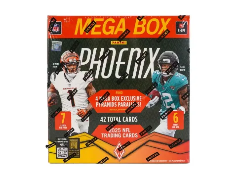 Panini Phoenix Football 2025 NPP Mega Box cover