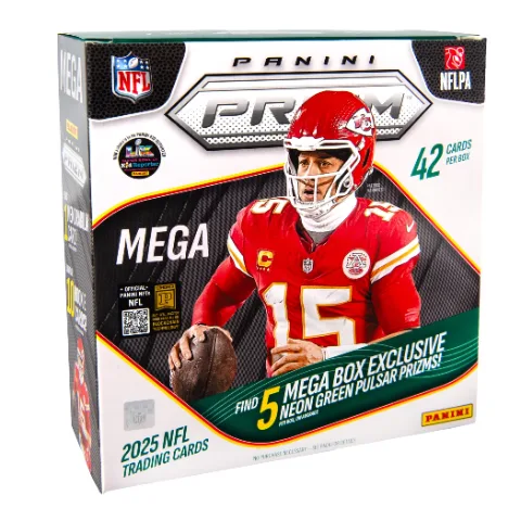 Panini Prizm Football 2025 NPP Mega Box thumbnail 1
