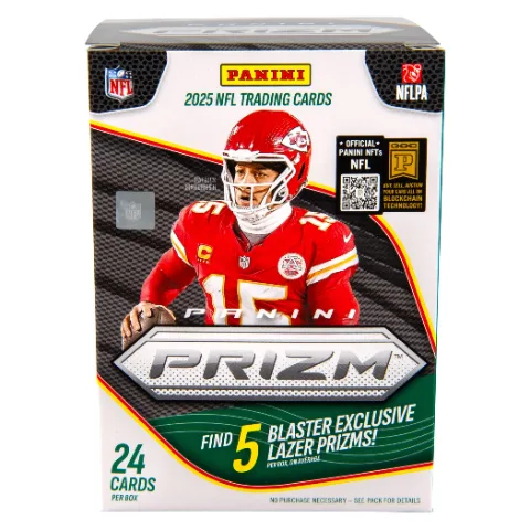 Panini Prizm H2 Football 2025 Blaster cover