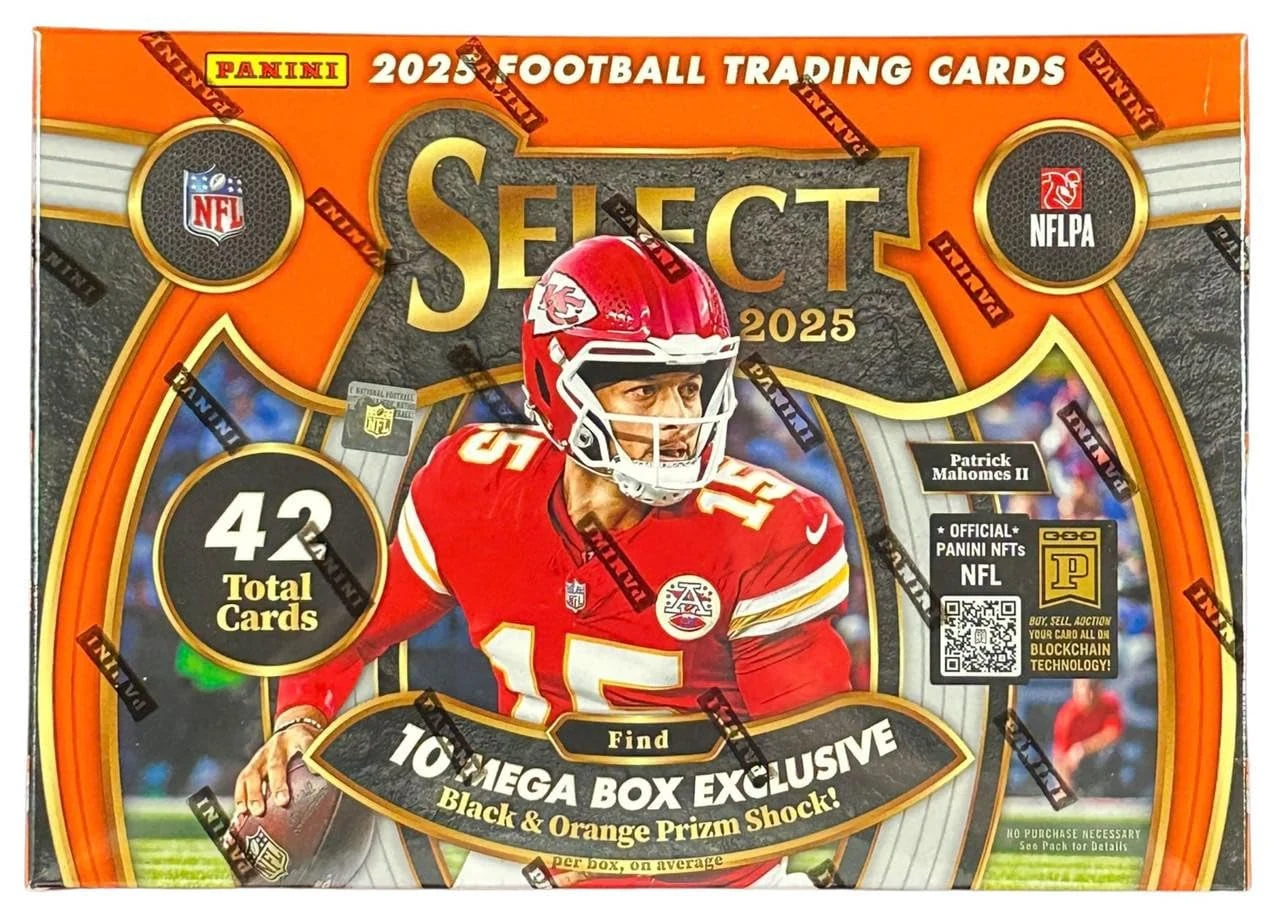 Panini Select H2 Football 2025 Mega Box