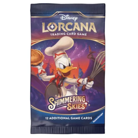 Disney Lorcana Set 5 Shimmering Skies Booster Pack thumbnail 1