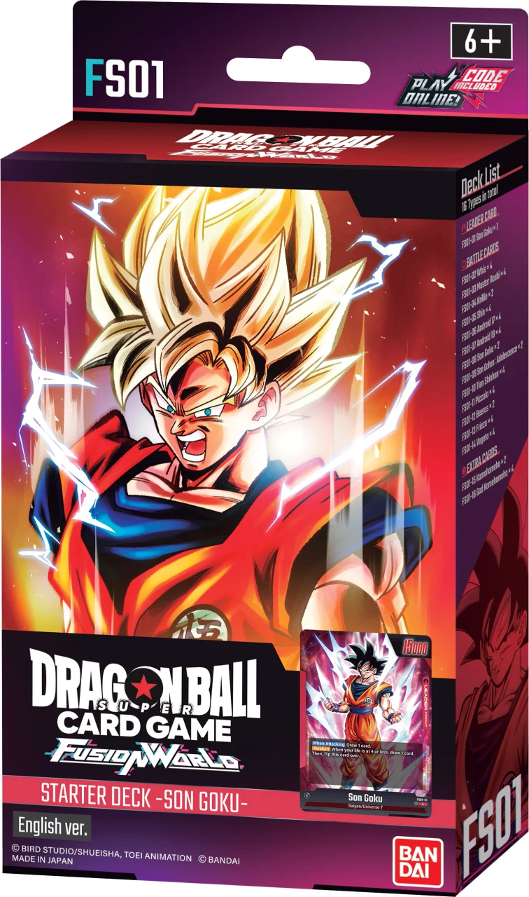 Dragon Ball Super - Fusion World Starter Deck 1 - Son Goku FS01