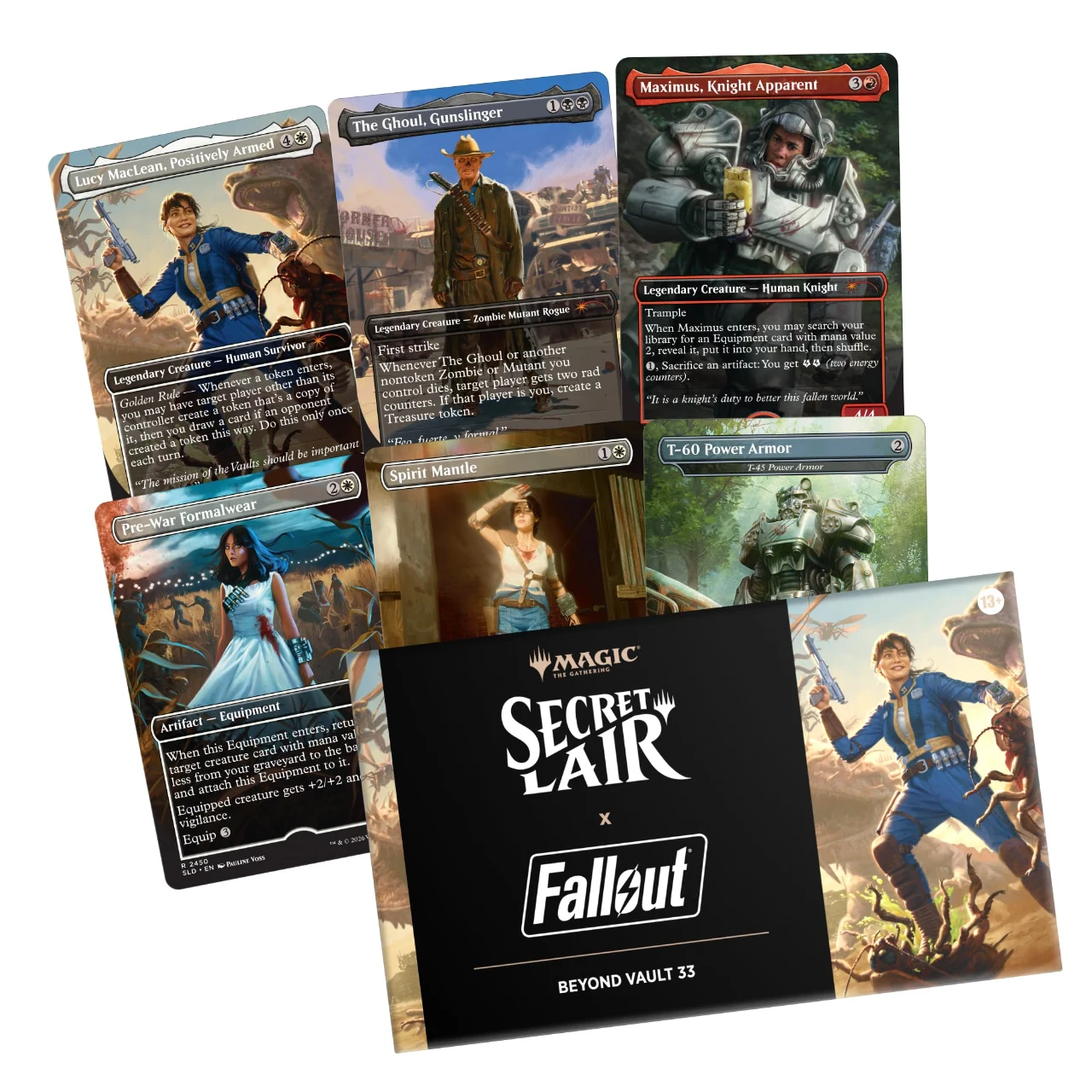 Magic: The Gathering Secret Lair Fallout Beyond Vault 33 Regular
