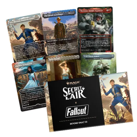 Magic: The Gathering Secret Lair Fallout Beyond Vault 33 Regular thumbnail 1