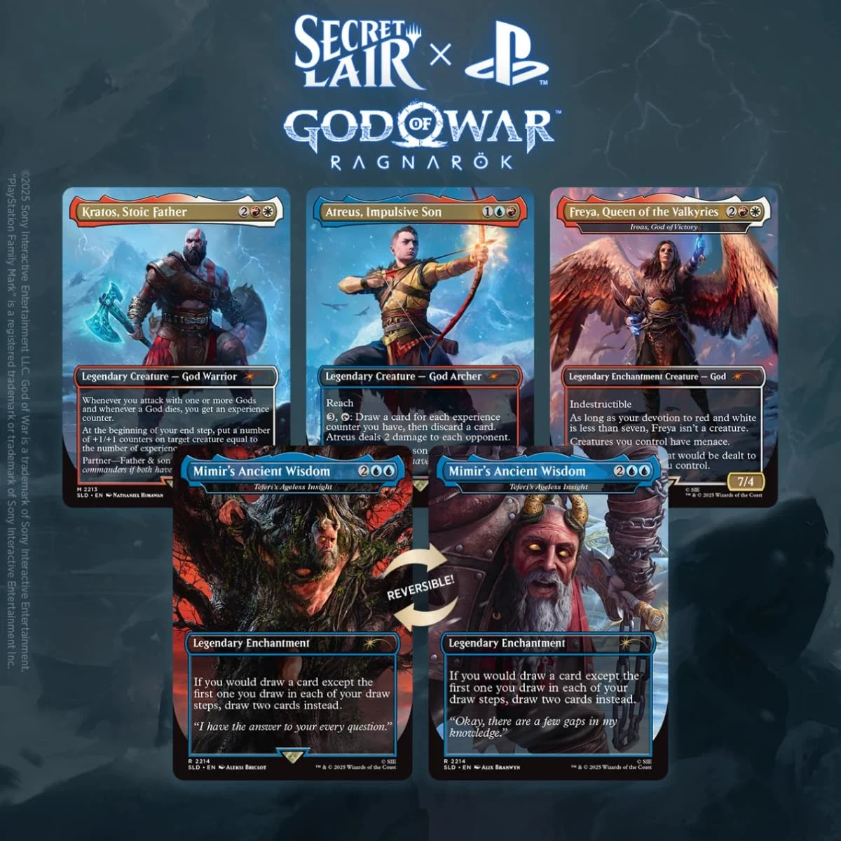 MTG - Secret Lair PlayStation Super Drop God of War: Redemption Regular