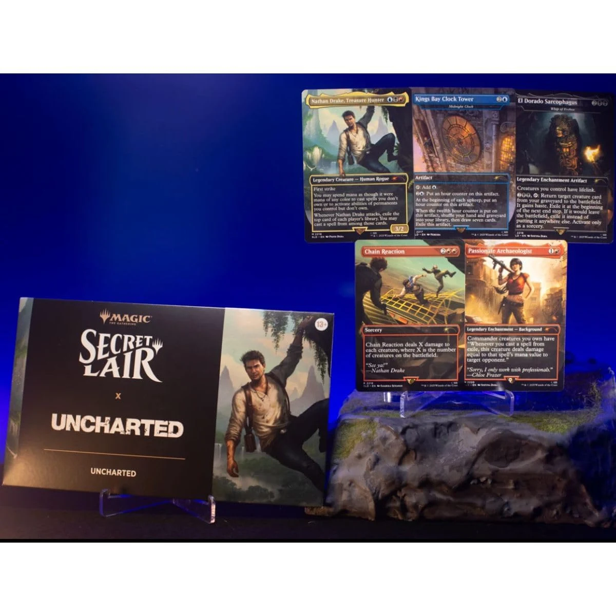 MTG - Secret Lair PlayStation Super Drop Uncharted: Saga of Thieves Regular