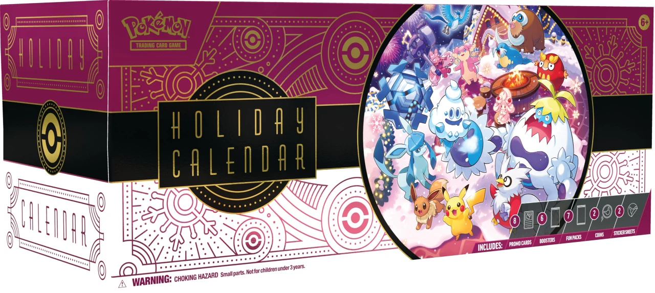 Pokemon - Holiday Calendar 2025