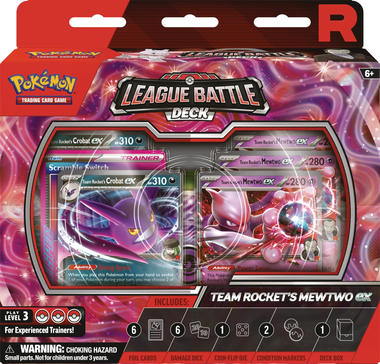 Pokemon - League Battle Deck Team Rocket's Mewtwo EX