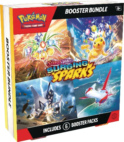 Pokemon - SV8 Surging Sparks Booster Bundle thumbnail 1