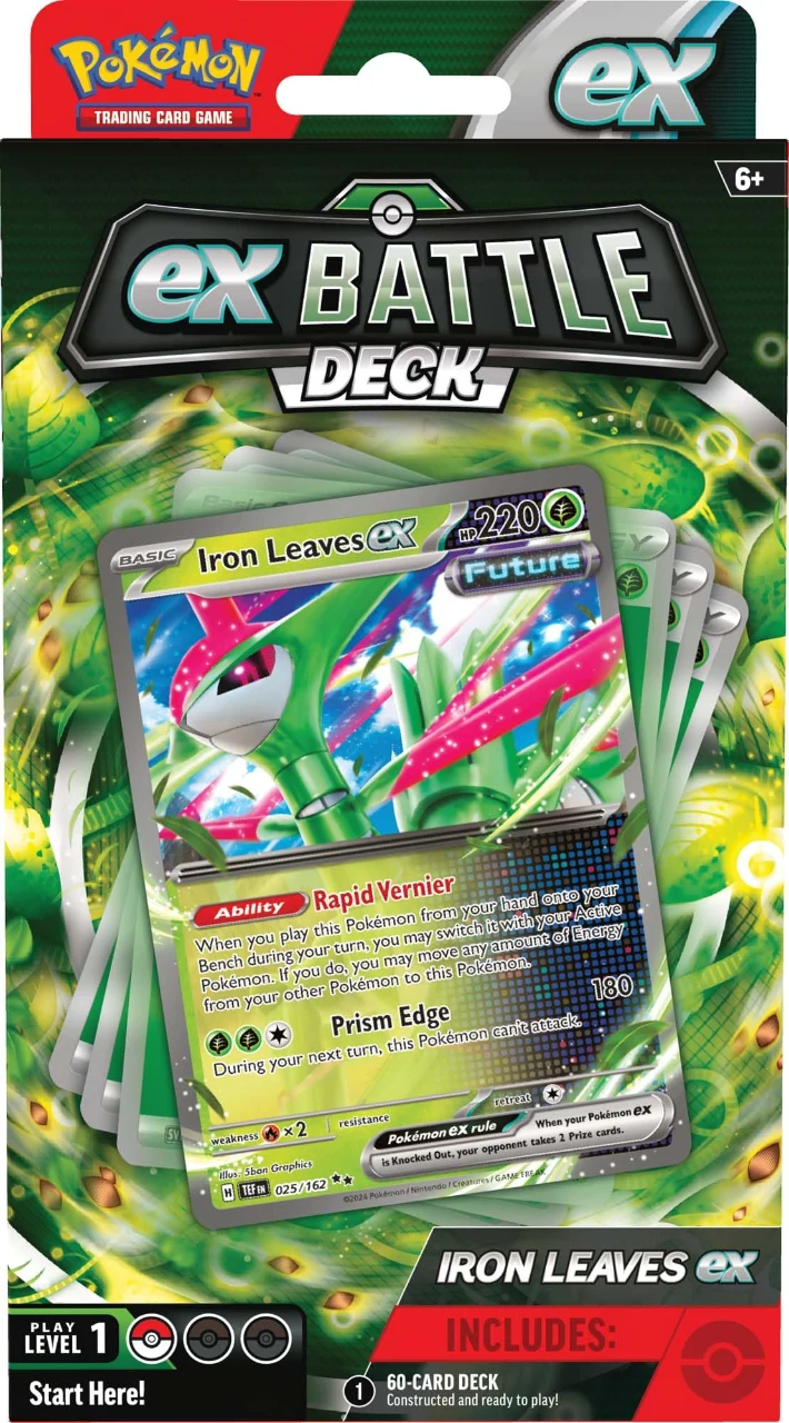 Pokemon Battle Decks Tapu Koko ex / Iron Leaves ex