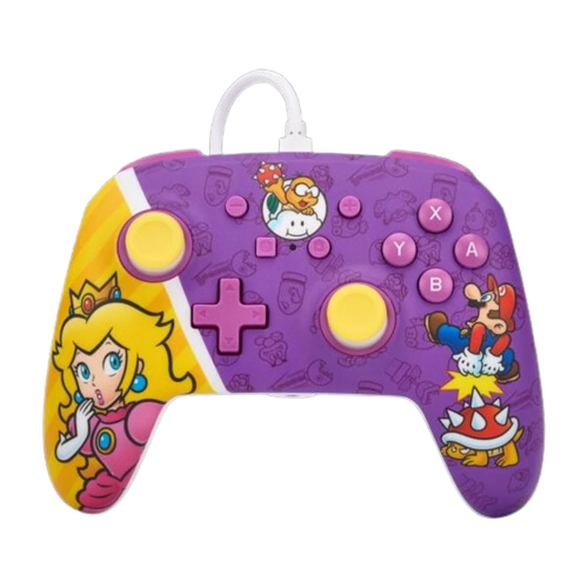 PowerA Switch Wired Controller - Mario Purple