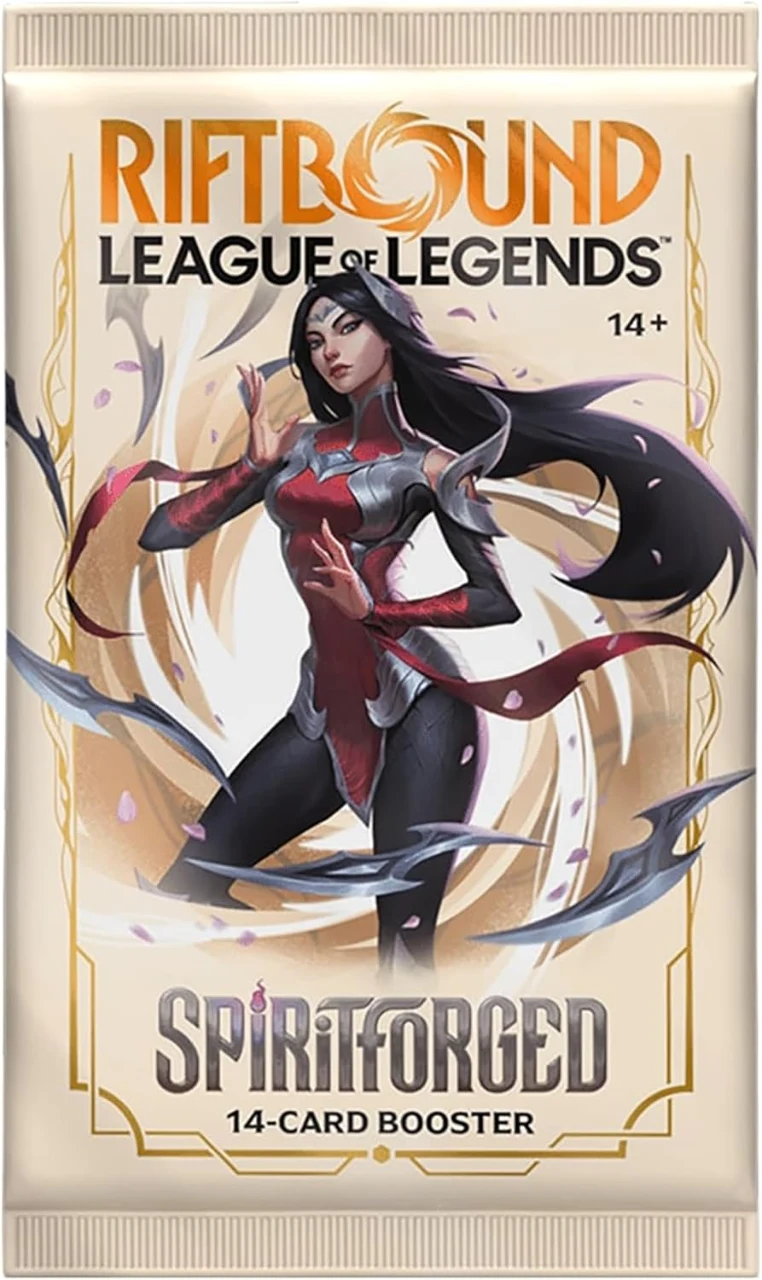 Rift Bound League of Legends TCG Spiritforged Booster Pack