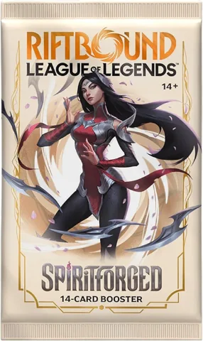 Rift Bound League of Legends TCG Spiritforged Booster Pack thumbnail 1