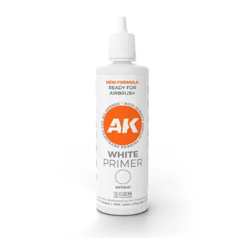 AK Interactive 3G Primer - White (100ml) thumbnail 1
