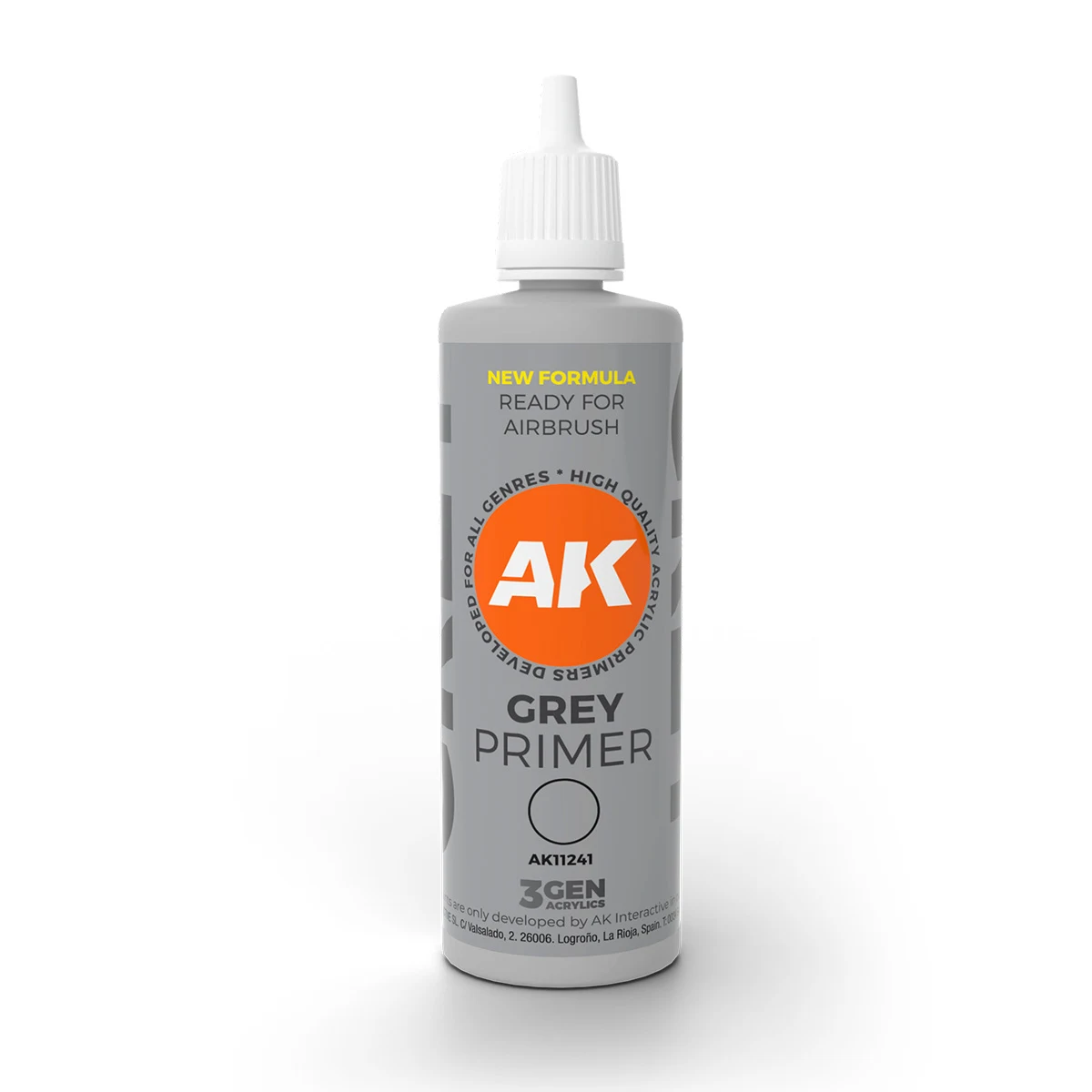 AK Interactive 3G Primer Grey 100ml