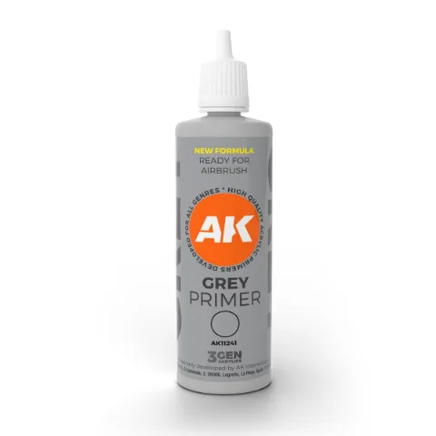 AK Interactive 3G Primer Grey 100ml thumbnail 1