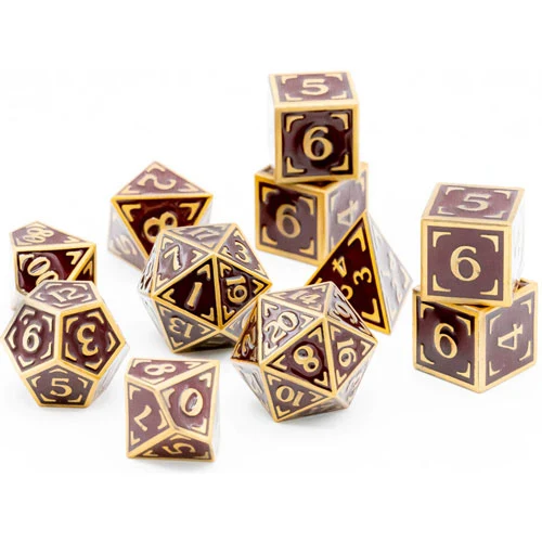 Reticle RPG Dice Set: Uchronia Nouveau