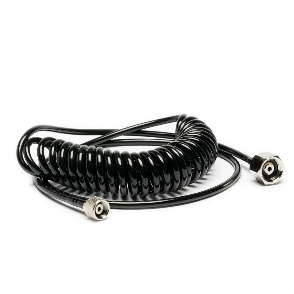 Iwata Cobra Coil Airbrush Hose (6ft) with Iwata Airbrush and 1/4" Compressor Fittings