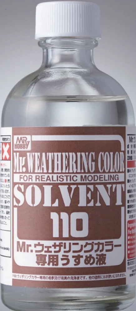 Mr. Hobby Mr. Weathering Color Solvent 110 (110ml)