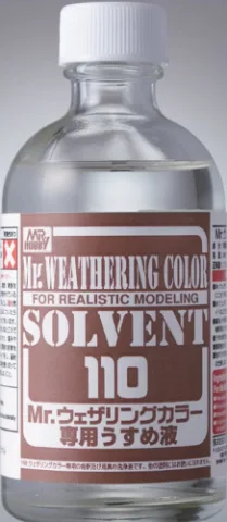 Mr. Hobby Mr. Weathering Color Solvent 110 (110ml) thumbnail 1