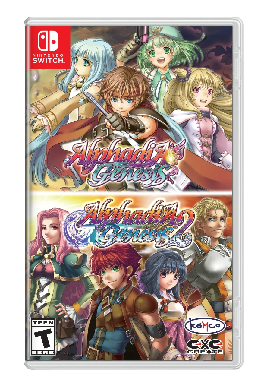Nintendo Switch - Alphadia Genesis 1 & 2 (LRG)