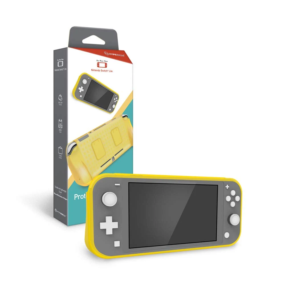 Nintendo Switch - Hyperkin Protective Grip Case for Nintendo Switch Lite - Yellow