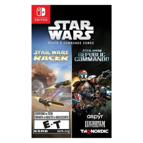 Nintendo Switch - Star Wars Racer & Commando Combo Pack thumbnail 1