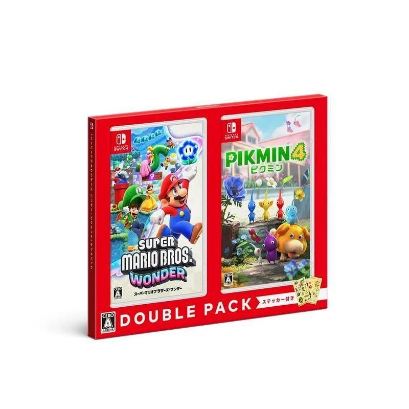 Nintendo Switch - Super Mario Bros. Wonder / Pikmin 4 Double Pack (Multi-Language)