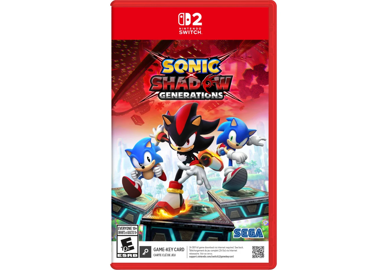 Nintendo Switch 2 - Sonic x Shadow Generations (Game Key Card)