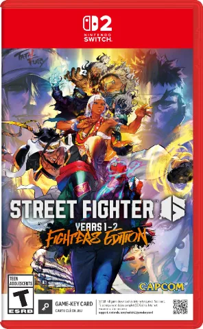 Nintendo Switch 2 - Street Fighter 6 Year 1-2 Fighters Edition thumbnail 1