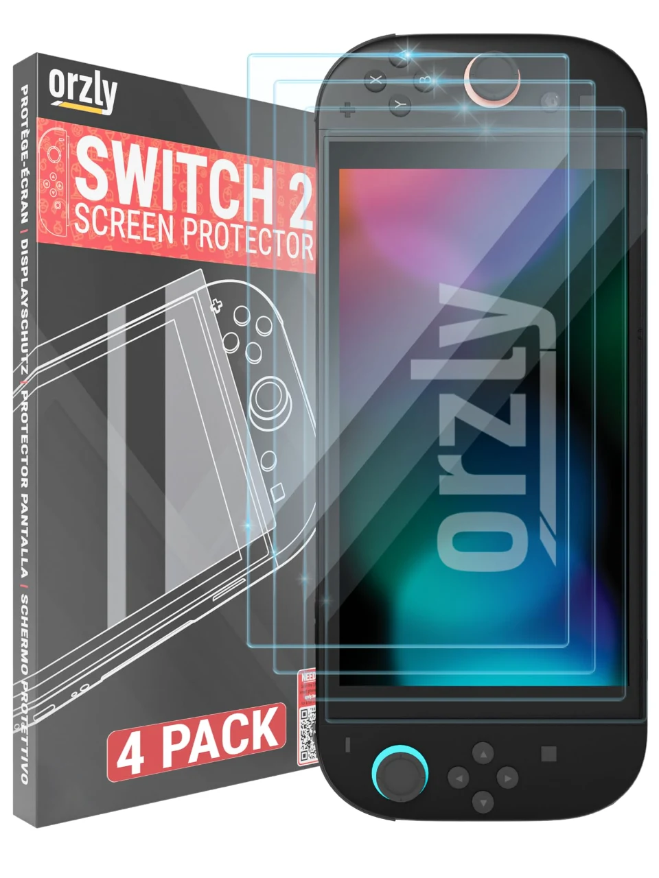 Nintendo Switch 2 - Tempered Glass Screen Protector