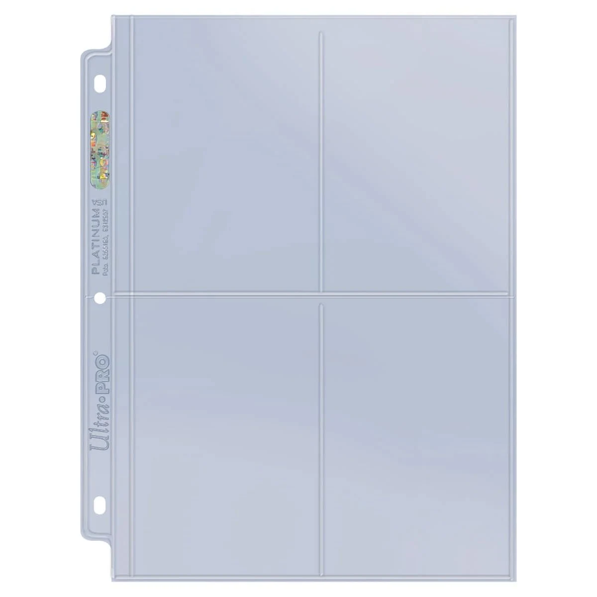Ultra Pro 4-Pocket Page 3.5" x 5.25" 100-Count