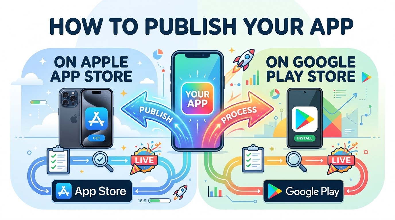 How To Publish Your App On Apple App Store And Google Play Store
