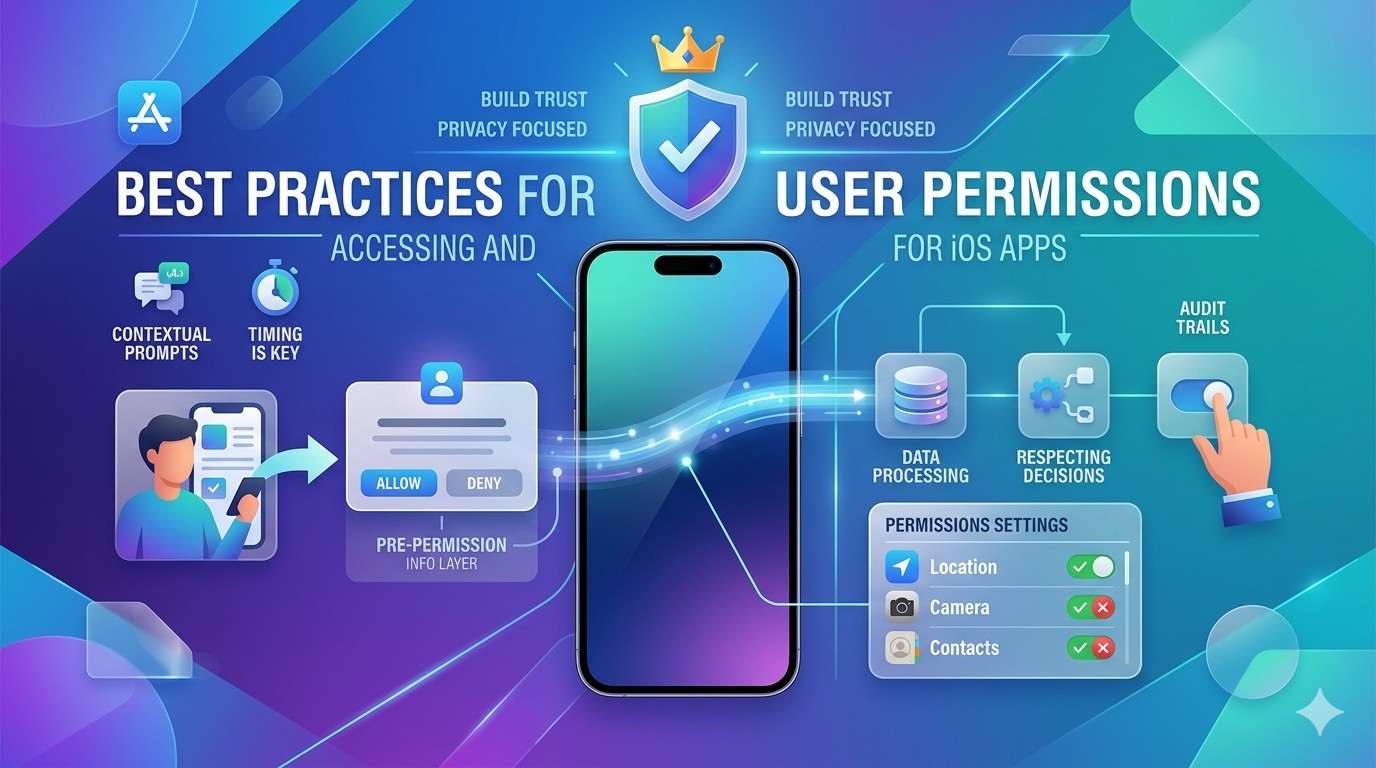 Best Practices for Accessing and Handling User Permissions for iOS Apps