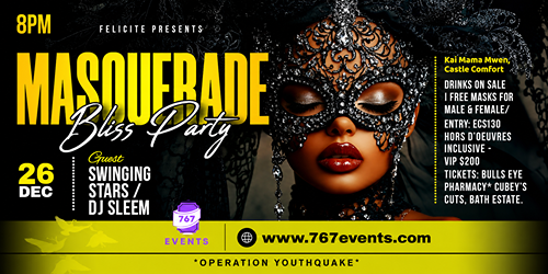 Masquerade Bliss Party - Order online from Felicite Promo Events