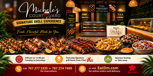 Micheles Courtyard Signature Grill Experience - Order online from Michele's CourtYard