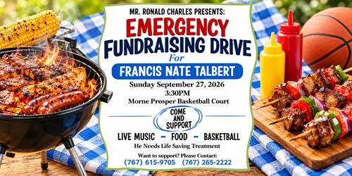 Emergency Medical Support Drive For Francis Nate Talbert - Order online from Francis Nate Talbert